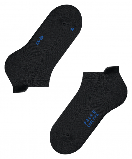 Falke Cool Kick Unisex Socken in Schwarz