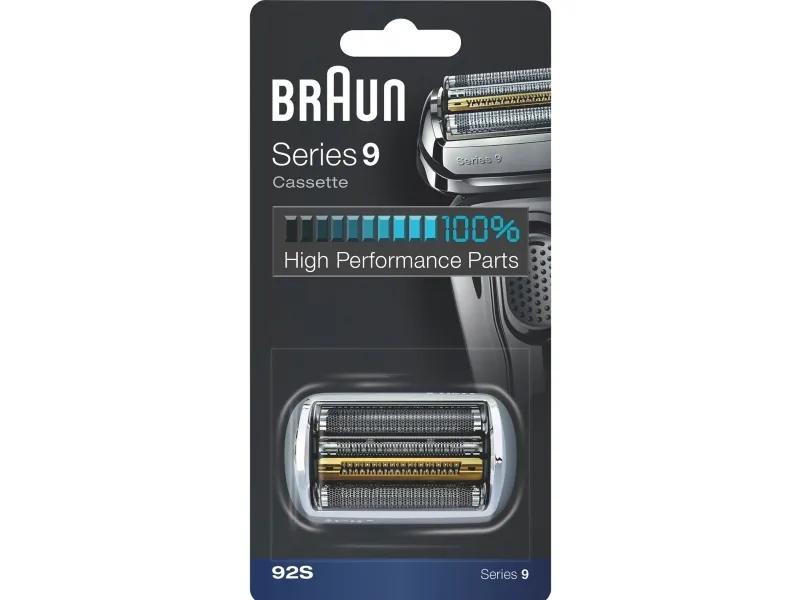 Braun Folia i Blok 92S Silver Series9 cassette (604292) - (S- Silver)