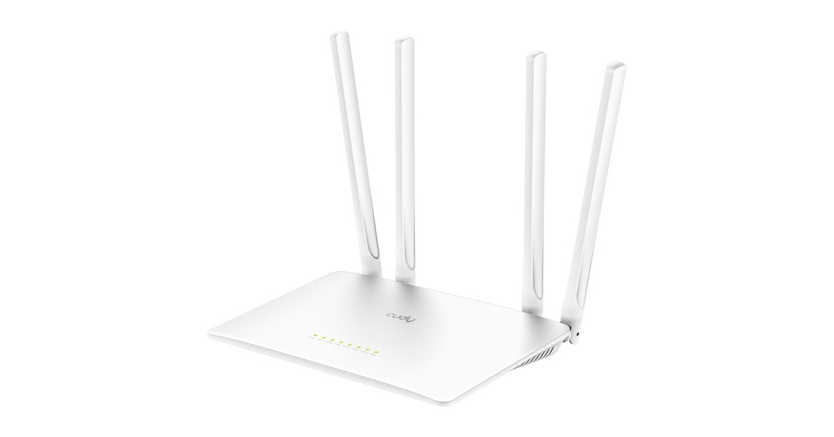 CudyAC1200 Wi-Fi Router  (Wit, Cudy App)