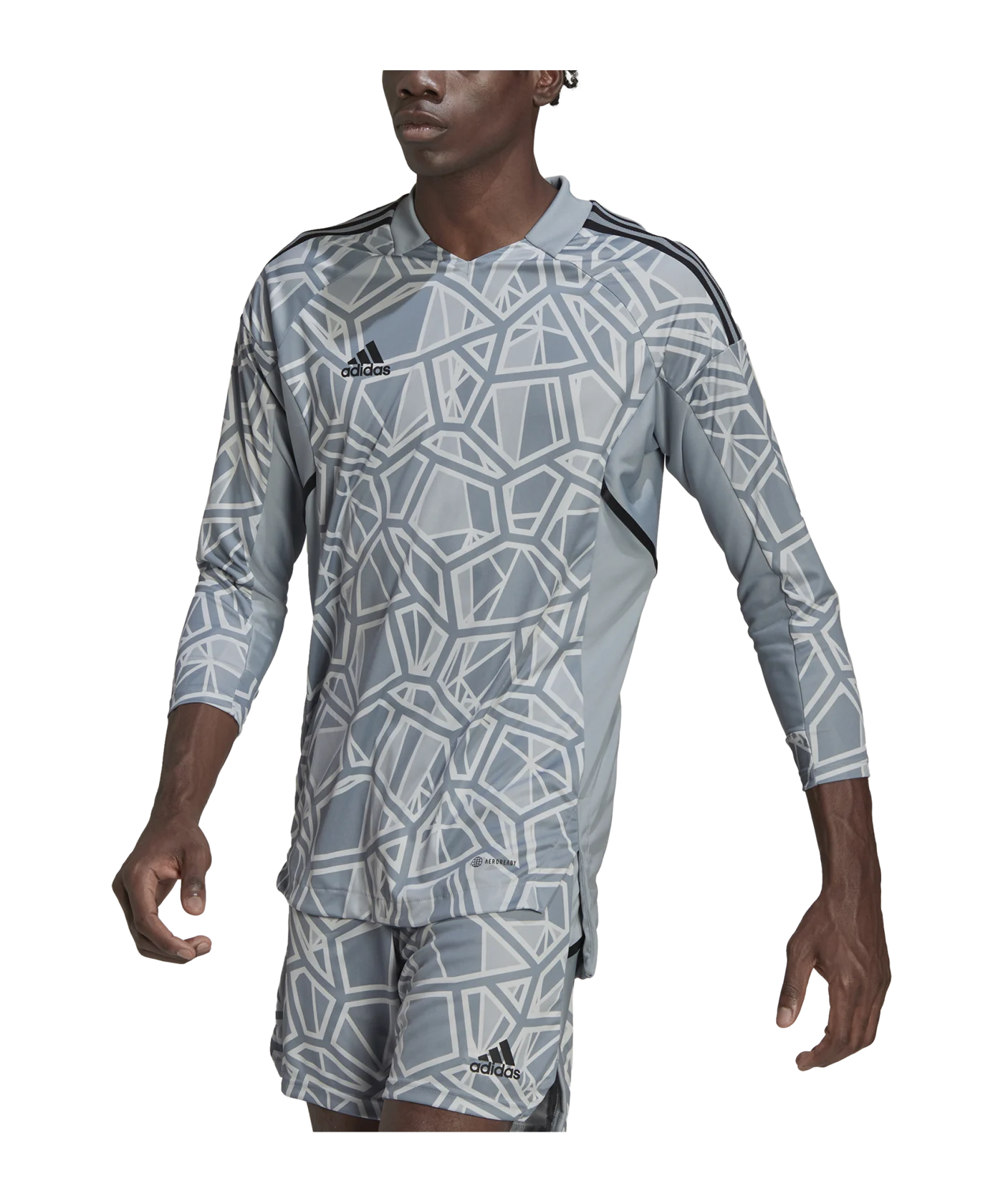 adidas Condivo 22 Torwarttrikot langarm Grau