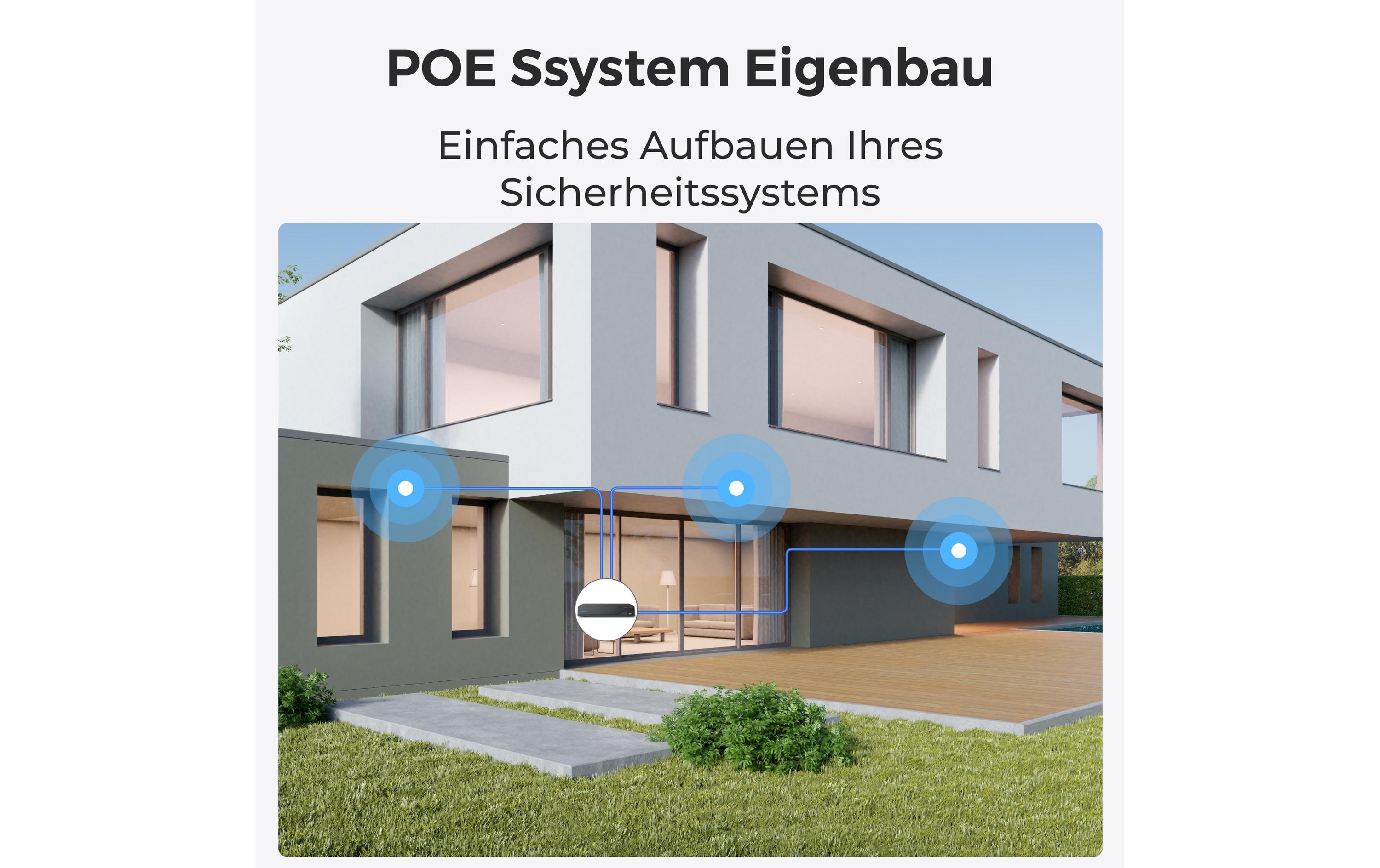 IP Türstation D340P 2K+<br>Smart 2K+ kabelgebundene PoE Video-Türklingel mit Chime