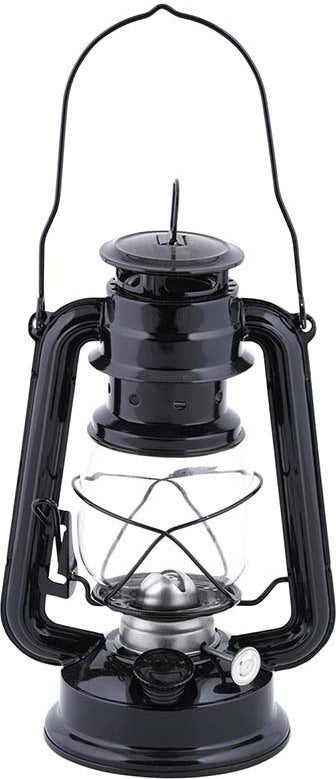 Esschert Design olielamp Fancy Flames zwart D 11,7 H 24,1 cm
