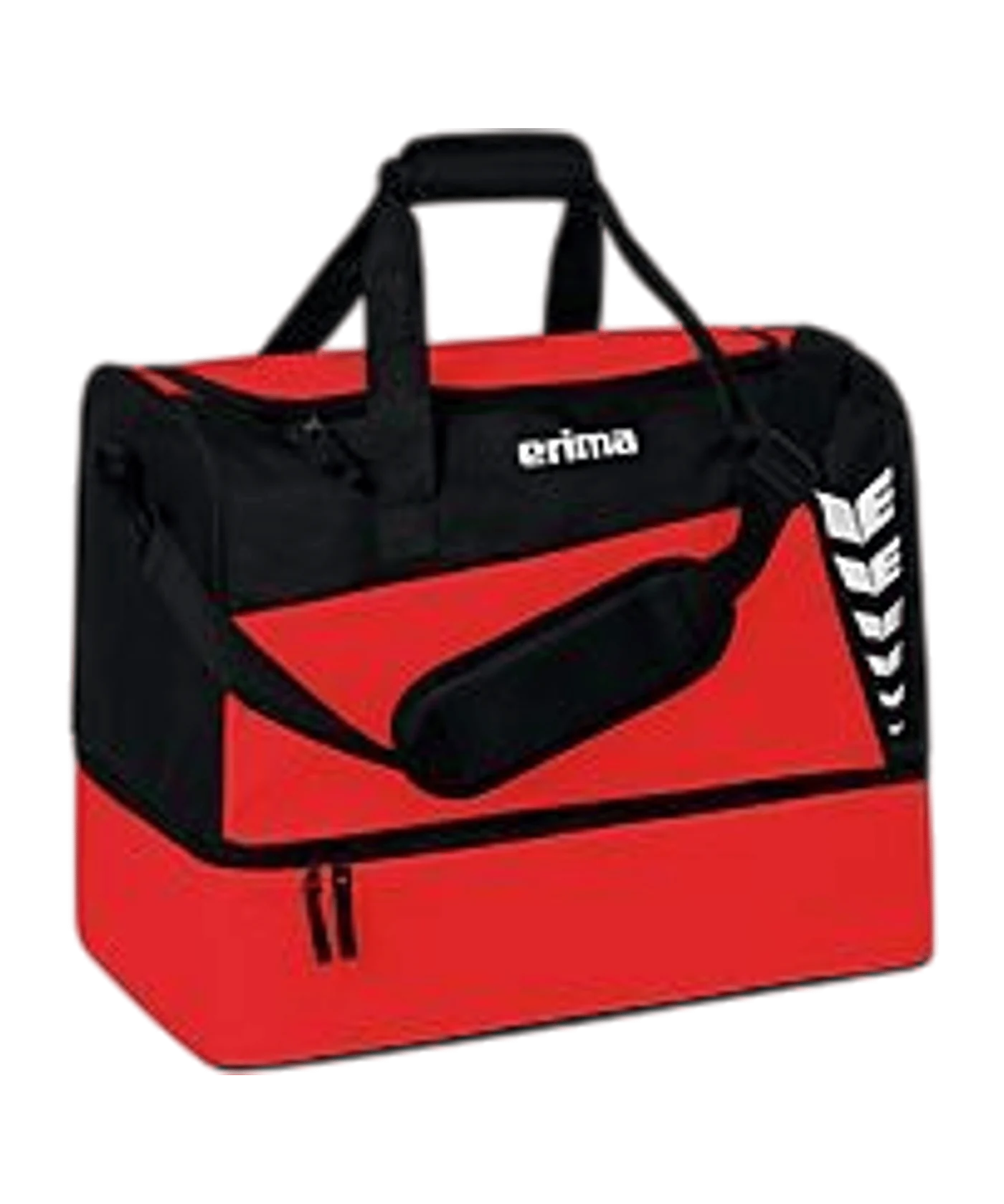 Erima Six Wings Sporttasche mit Bodenfach Gr.S Rot