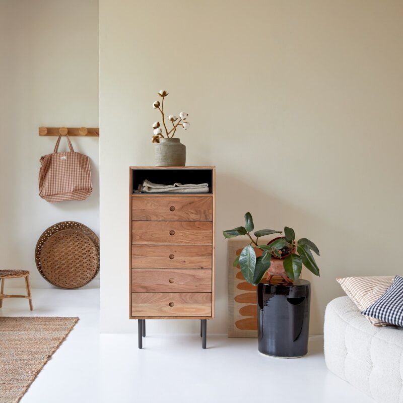 Chiffonnier Pavel en acacia