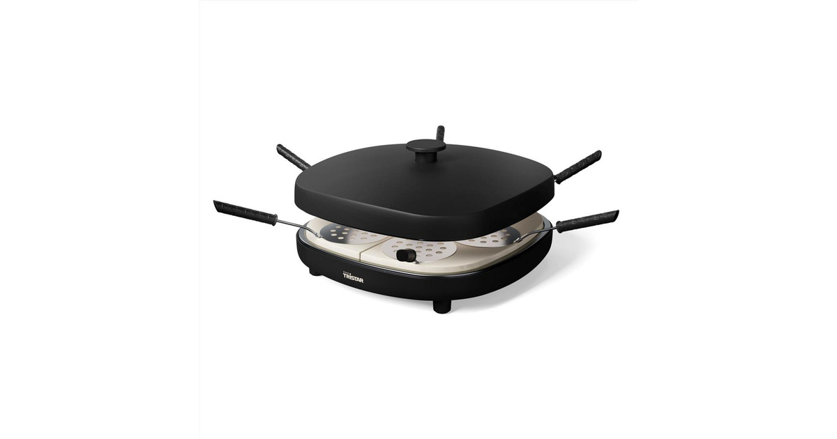 TristarPizza Family 6 pizzaoven  (Zwart, 1200 Watt, voor 6 personen)