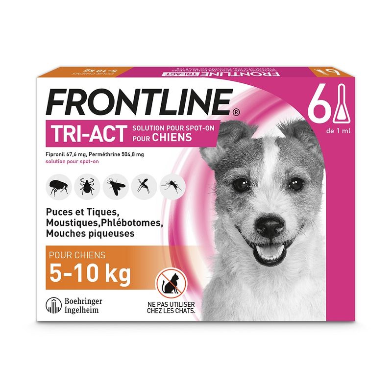 FRONTLINE TRI-ACT, 5 - 10 kg