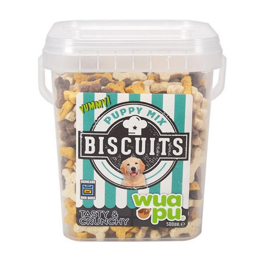 Biscoitos Wuapu para Filhotes Mix 500g