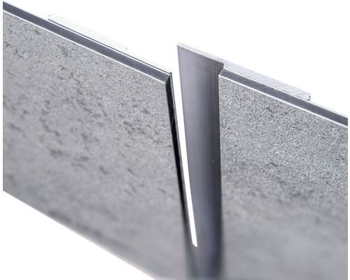 Schulte Decodesign 2540 mm aluminium paneelvoegprofiel voor 3 mm douche-achterwanden