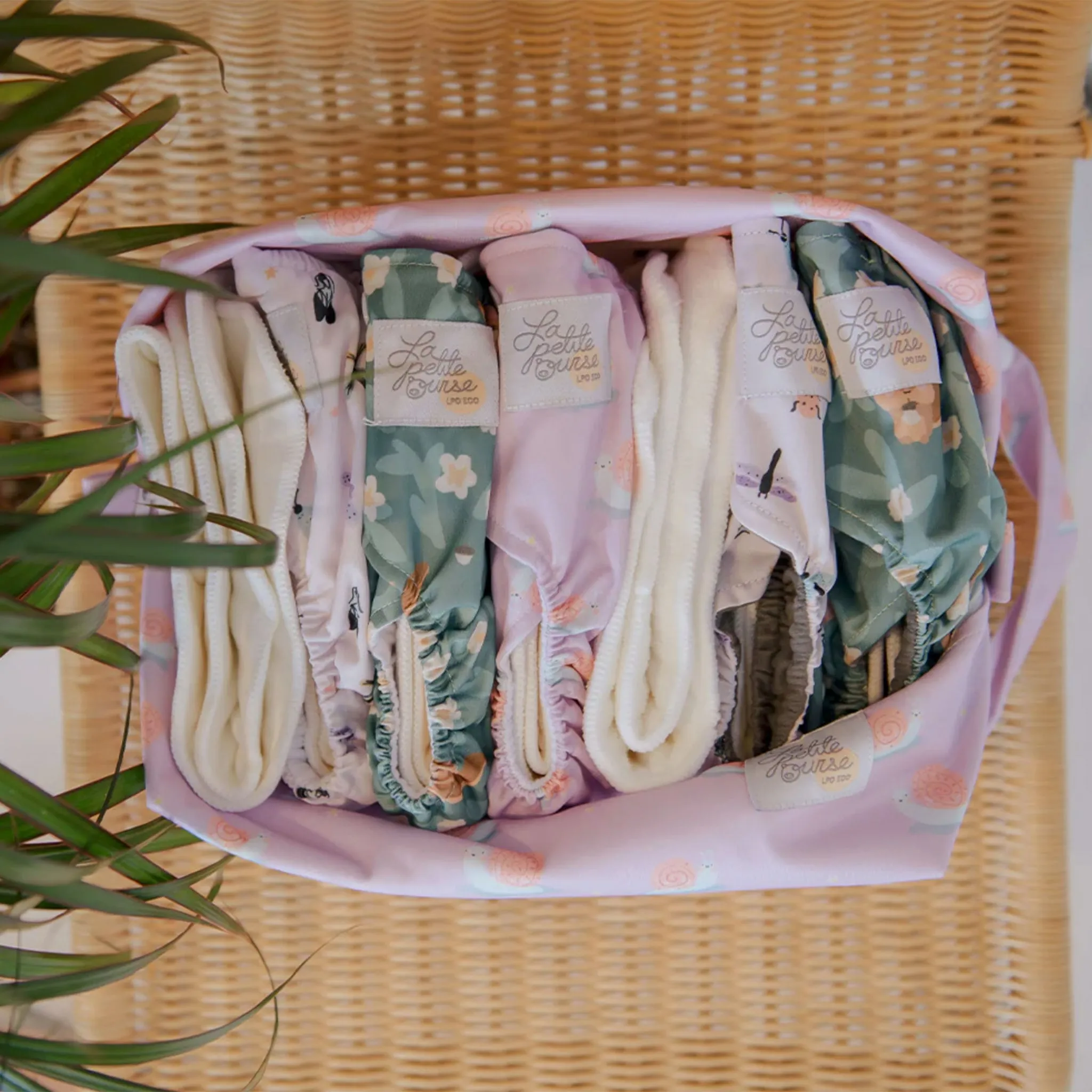 La Petite Ourse Sac de Rangement POD - Escargot