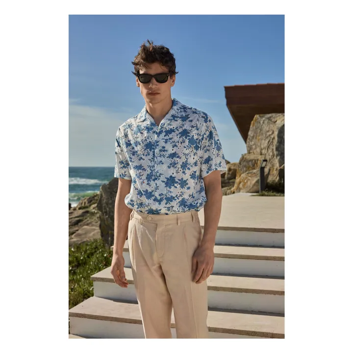 Portuguese Flannel Chemisette Minho | Blanc