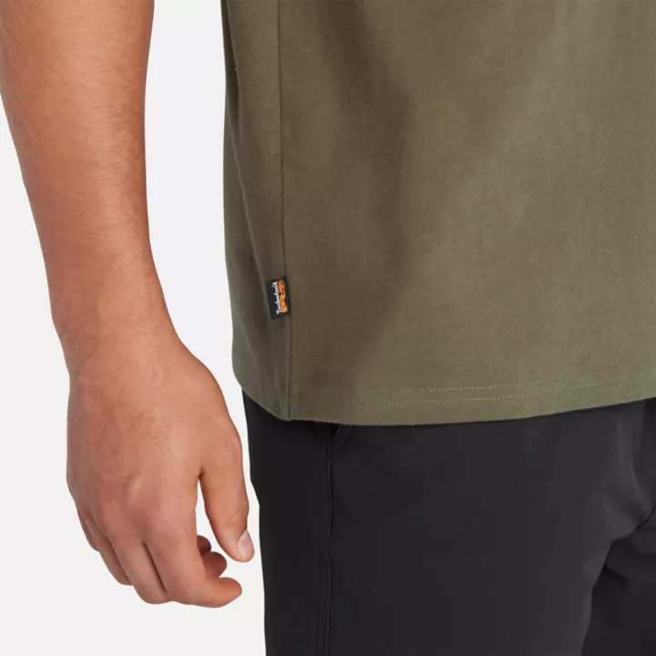 T-shirt à poche Timberland PRO Core pour homme en vert