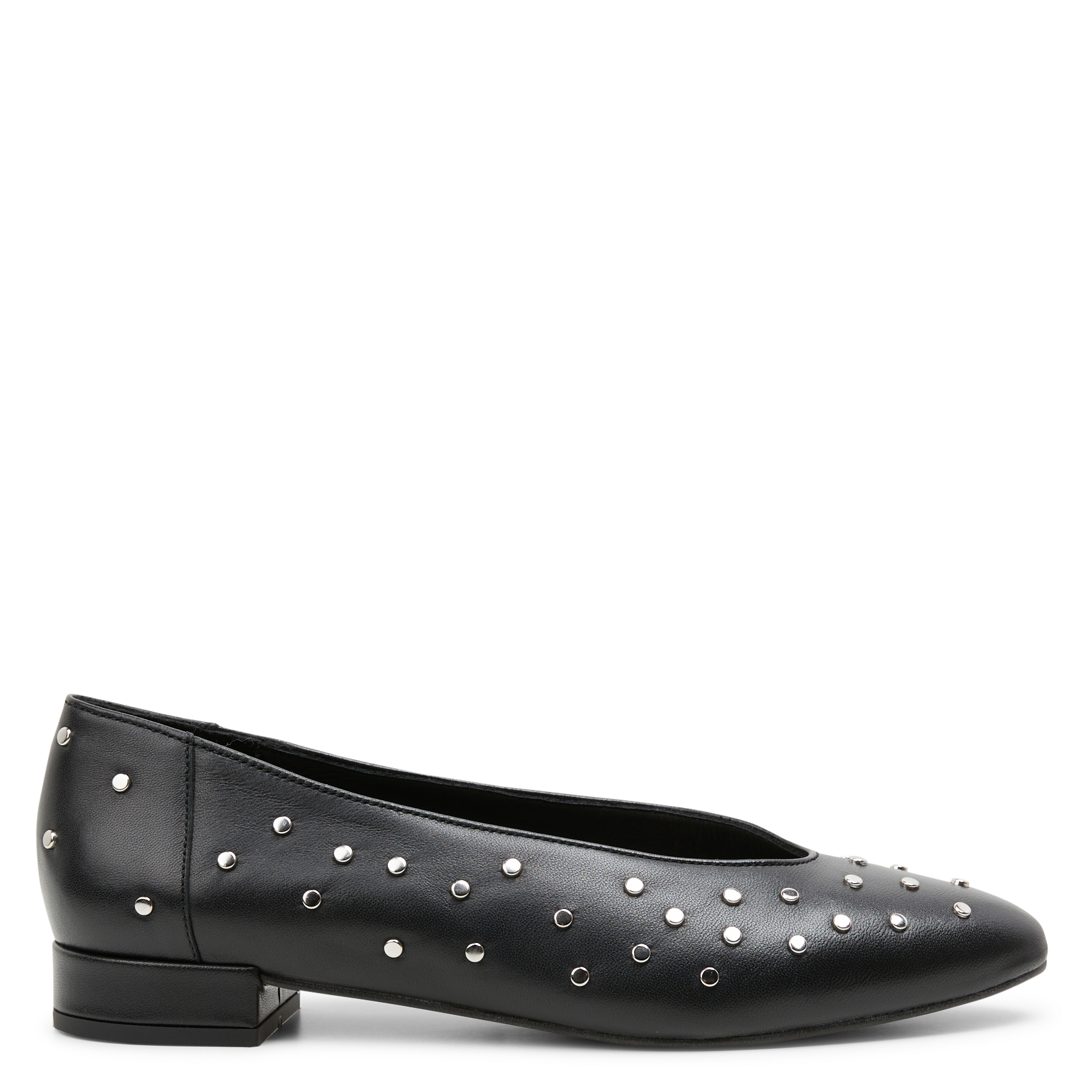 CAMILA CLOUS - Ballerines en cuir | Noir