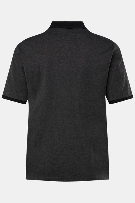 Men+ Poloshirt, Halbarm, Brust-Druck, bis 8 XL