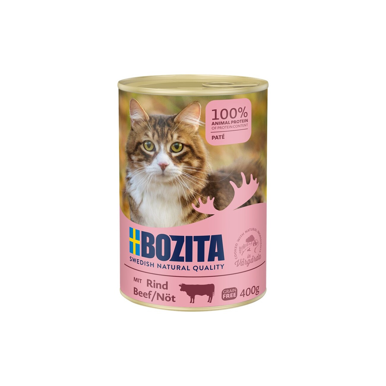 BOZITA Paté 6x400g Rind