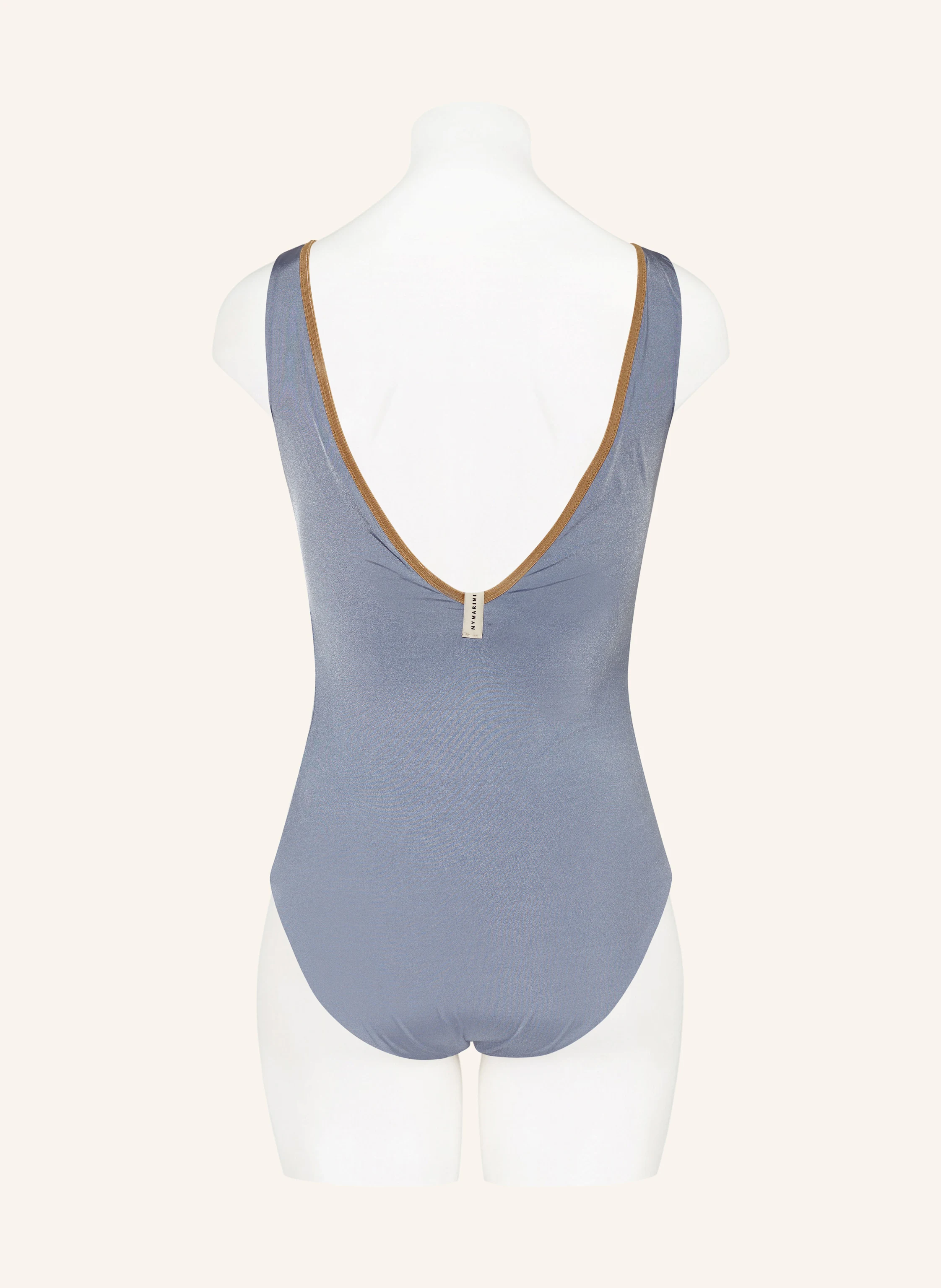 MYMARINI Badeanzug SHINE zum Wenden mit UV-Schutz 50+
