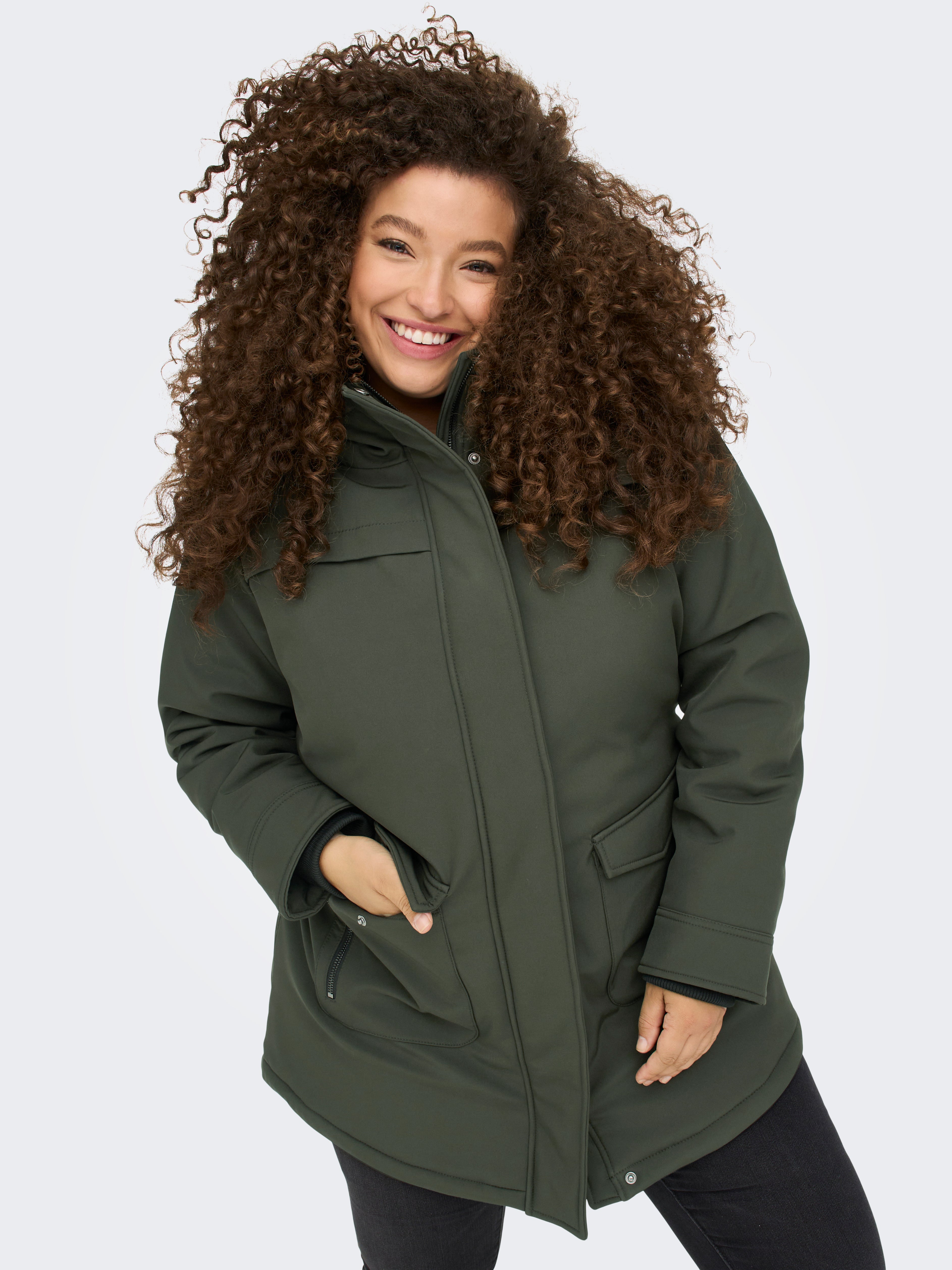 CARMAASTRICHT Langer Parka Peat