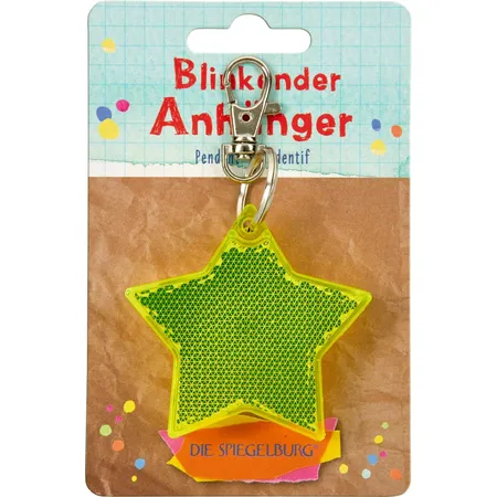 Die Spiegelburg Blinkender Anhänger Stern - Bunte Geschenke