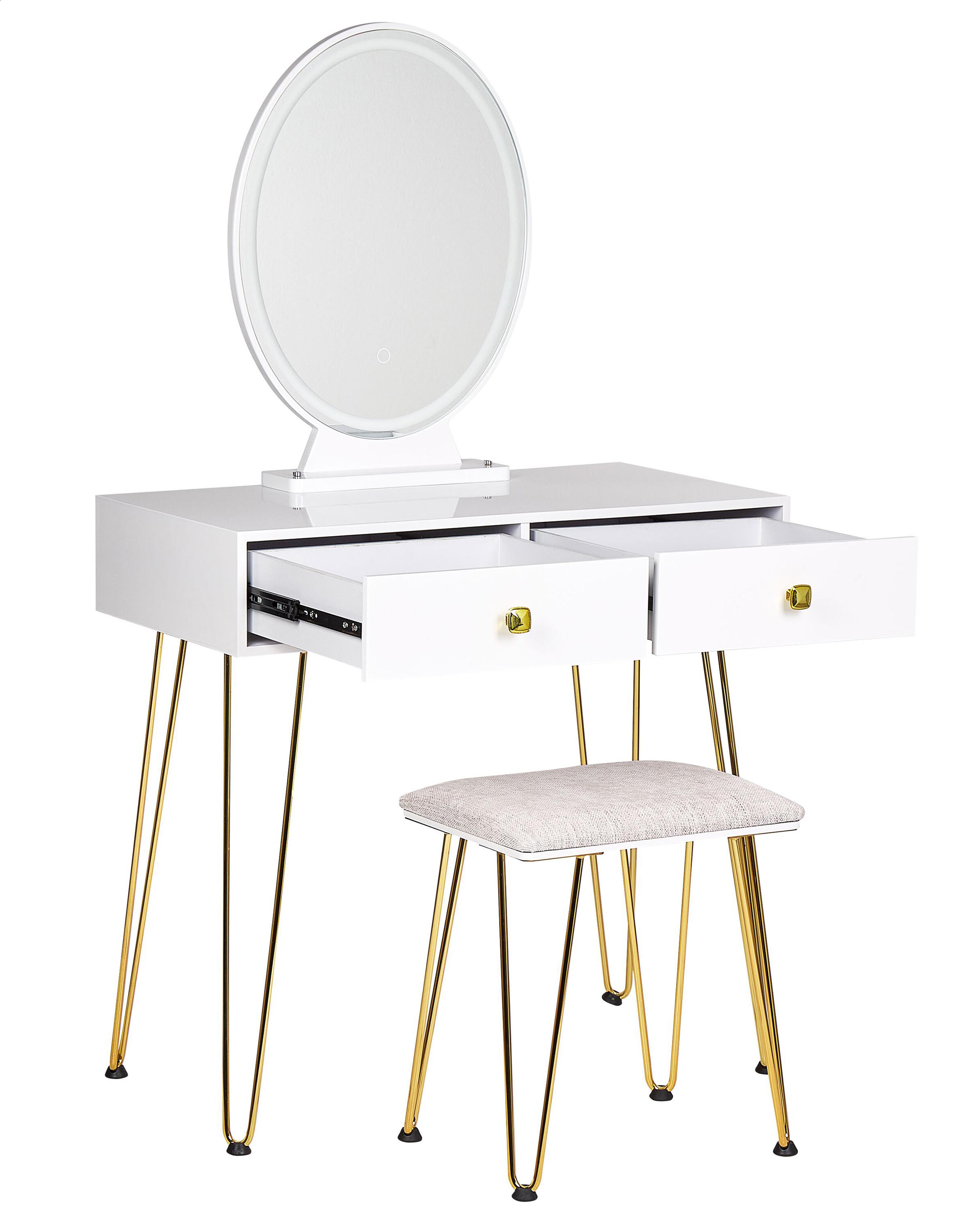 Kaptafel CAEN LED Wit