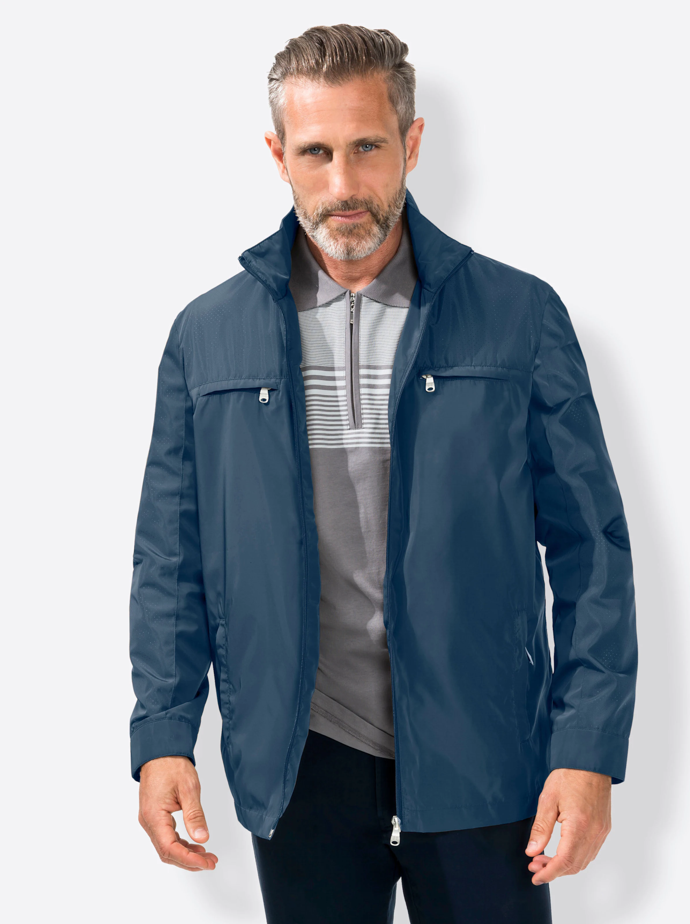 Marco Donati Jacke in blau