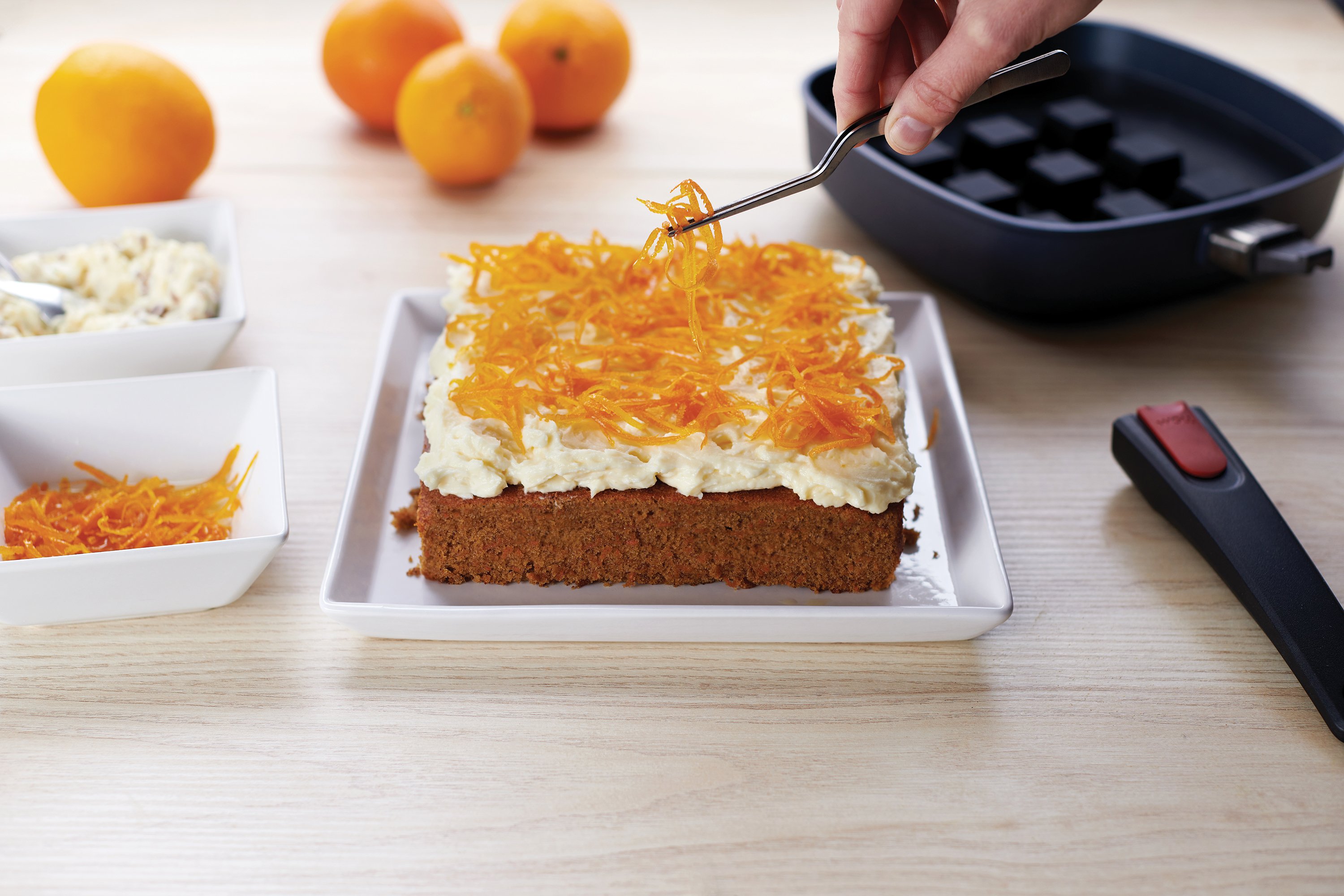 Bake it Silikon-Backeinsatz, viereckig von WOLL