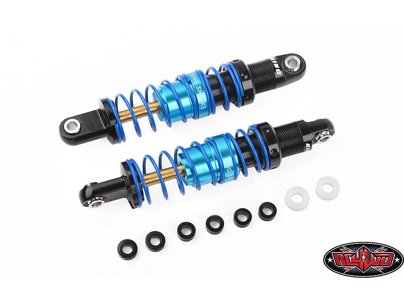 RC4WD Stossdämpfer King Off-Road Racing Shocks 70 mm, 2 Stü Aluminium Öldruckstossdämpfer für Off-Road RC-Modelle