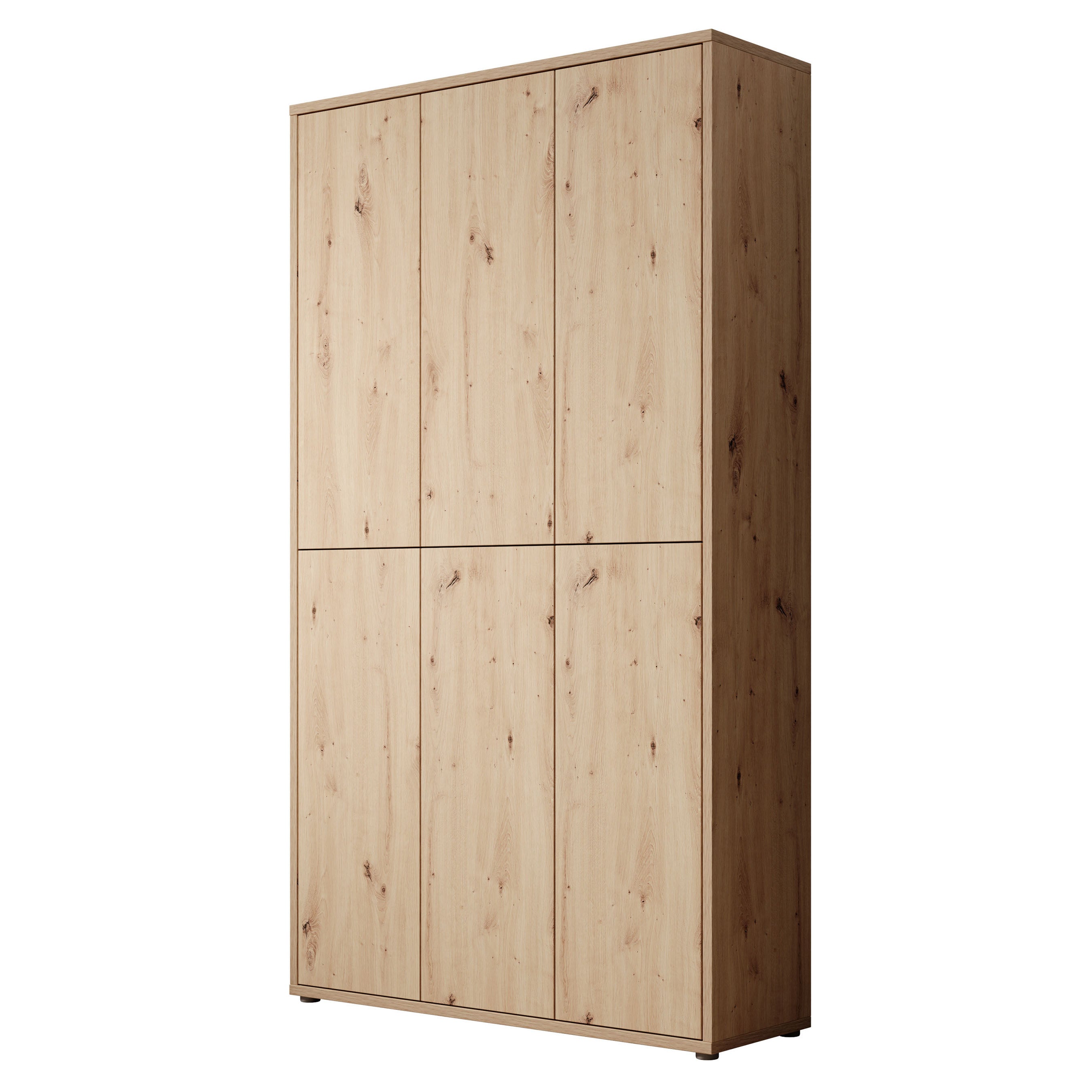 Amber - Schoenenkast 18 vakken - Eiken - 109x35x192 cm