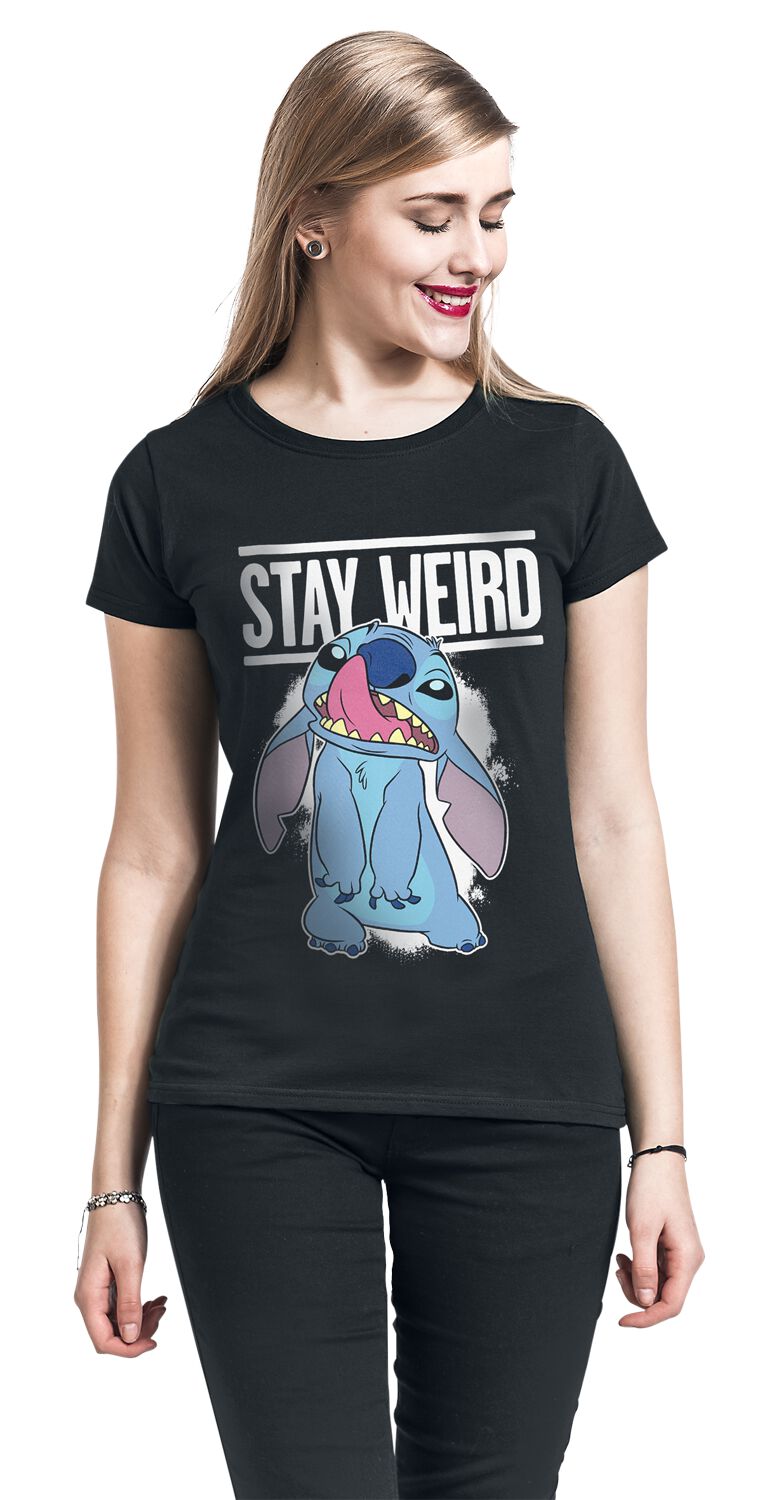Stay Weird | Lilo & Stitch T-Shirt Manches courtes