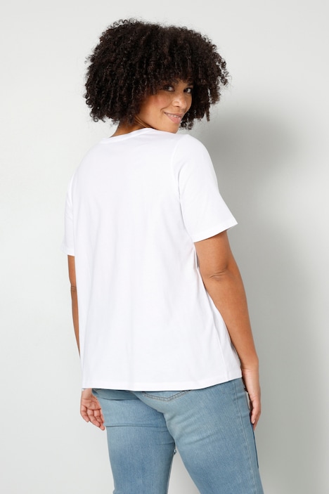 T-Shirt, Regular Fit, Color-Print, Rundhals, Halbarm