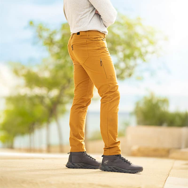 Surround Stretch Pants Herre Golden Brown