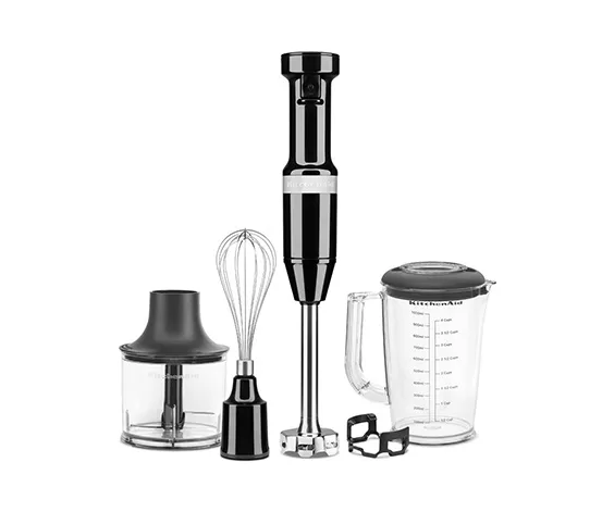 KitchenAid Stabmixer »5KHBV83«, schwarz