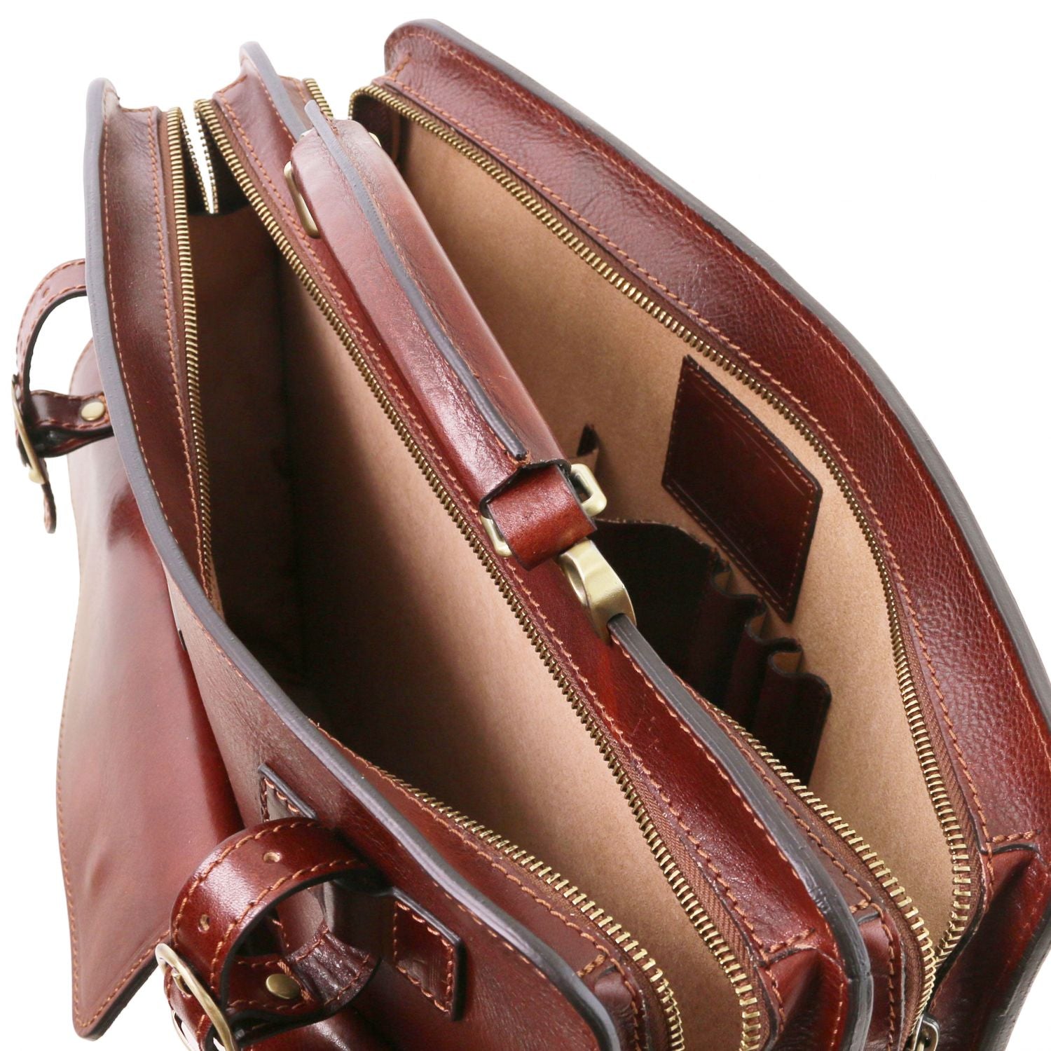 TL141268 – Venezia – leren Aktetas 2 compartments