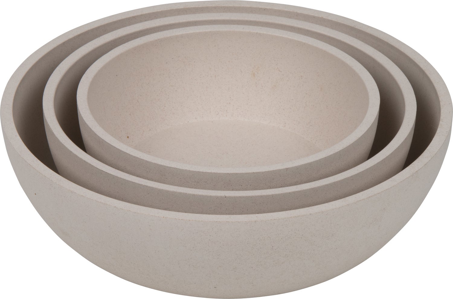 District 70 hondenvoerbak Bamboo S beige D 14 H 5,2 cm 570 ml