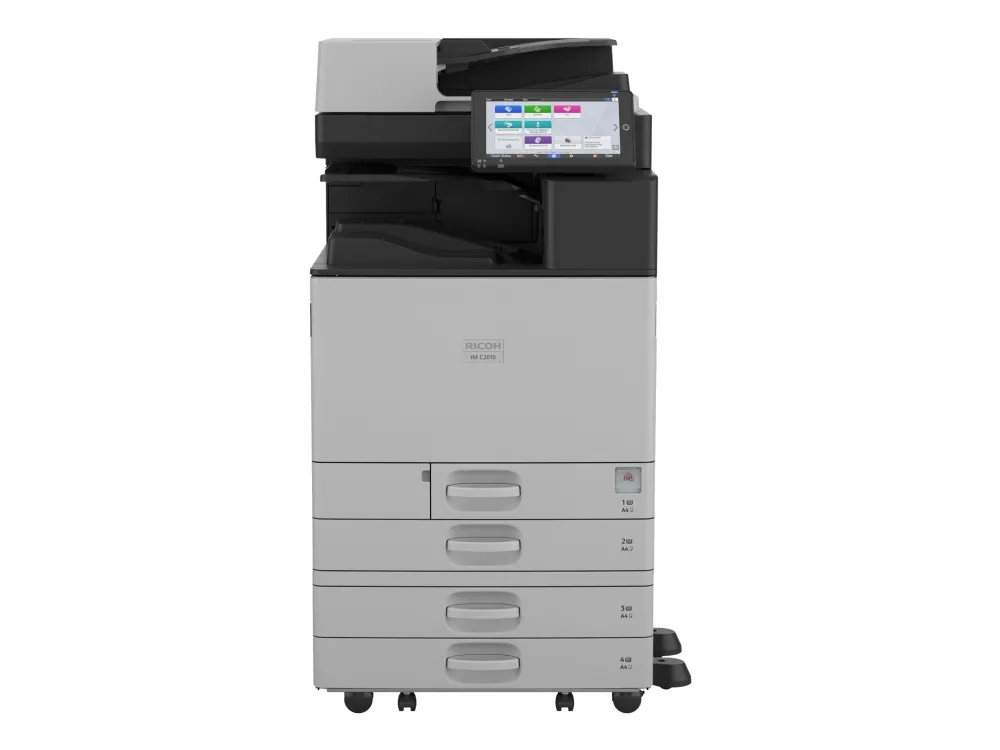 Ricoh IM C2010 - Printer - farve - laser - A3 - 4800 x 1200 dpi op til 20 spm (farve) - kapacitet: 220 ark - USB, LAN
