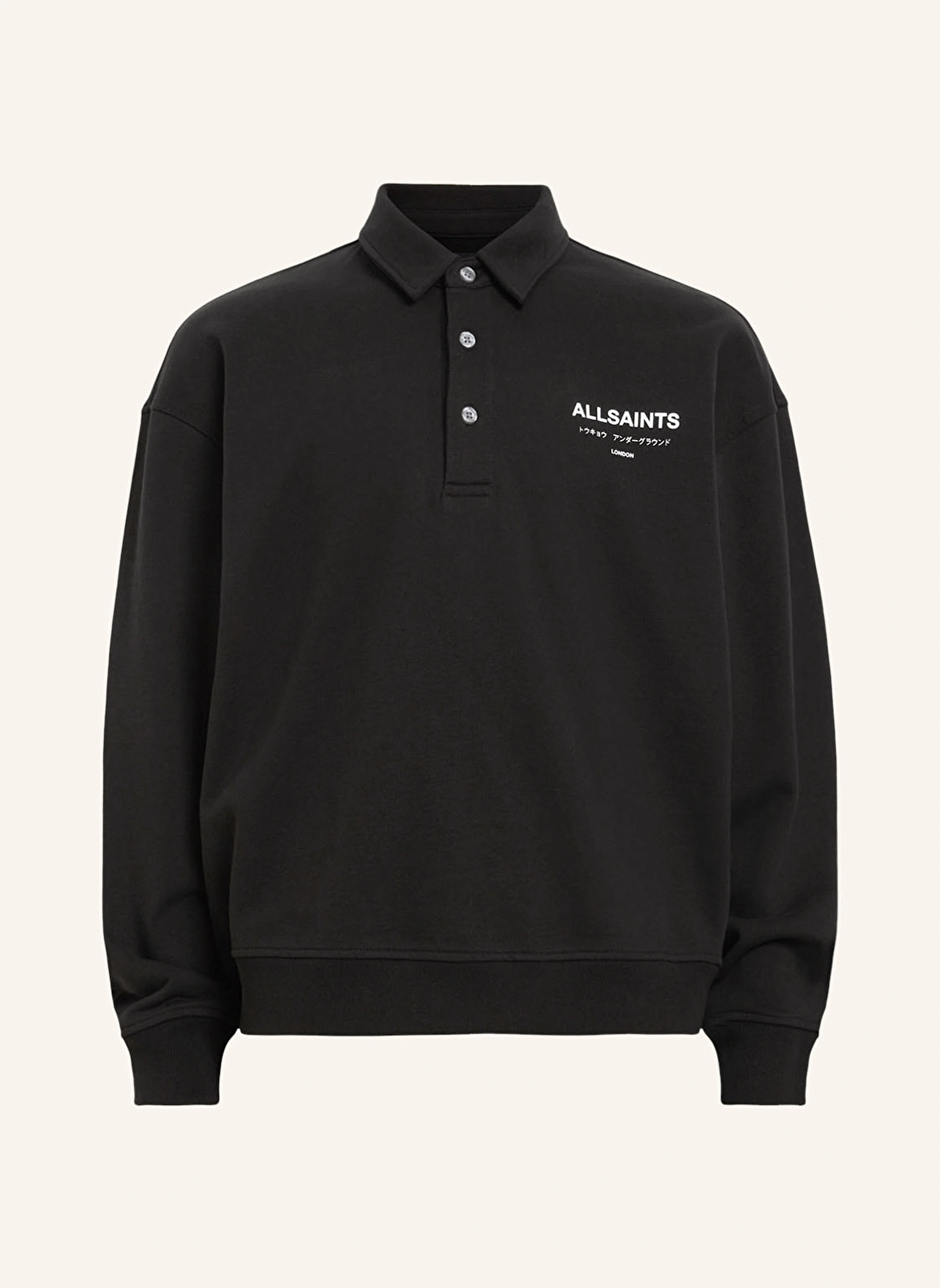 ALLSAINTS Sweat-Poloshirt UNDERGROUND