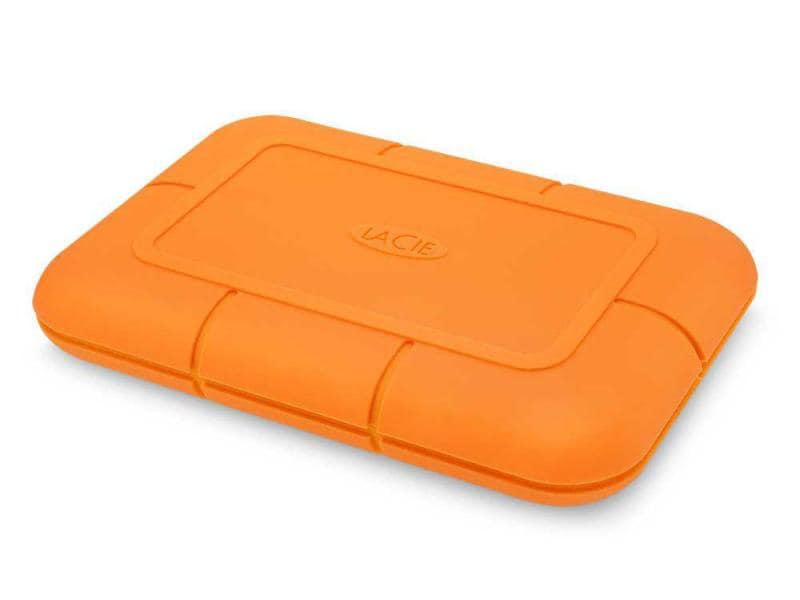 LaCie Externe SSD Rugged 4000 GB Robuste externe USB-C NVMe-SSD