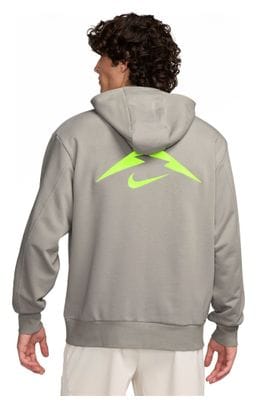 Sweat à capuche Nike Trail Magic Hour Gris Homme