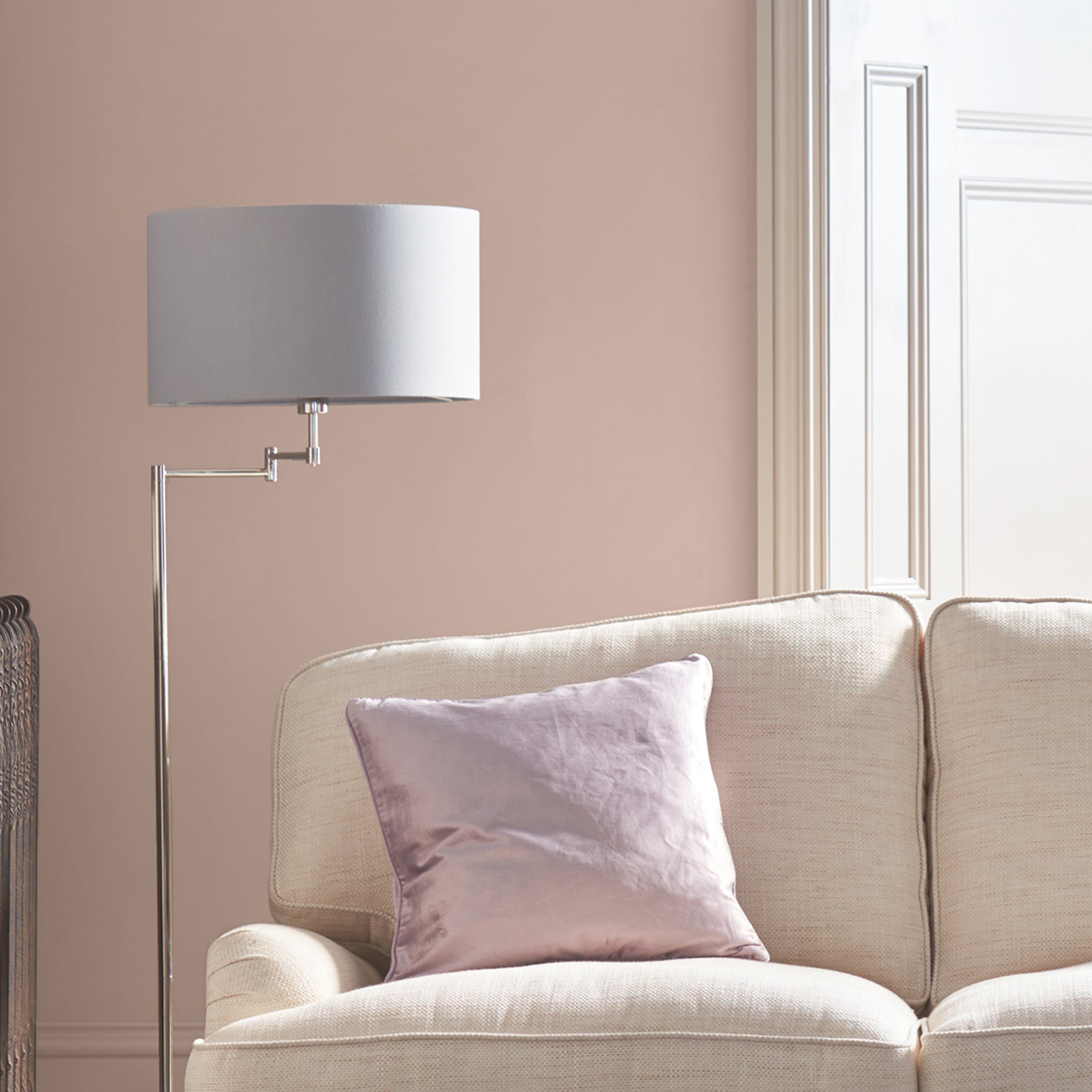 Laura Ashley Muurverf Mat 2.5L Plaster Roze