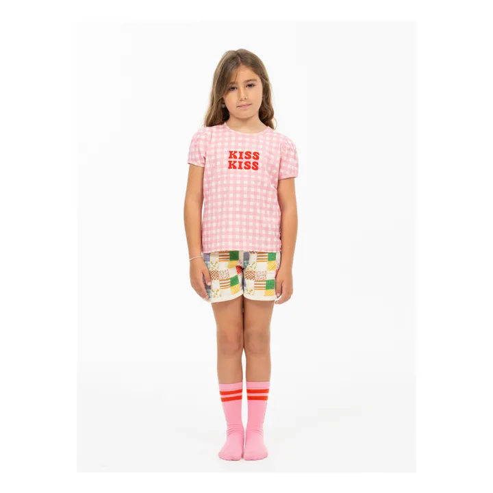 Wander & Wonder Short Patchwork Coton Bio | Vert