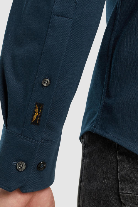 PME legend blauwe heren overhemd