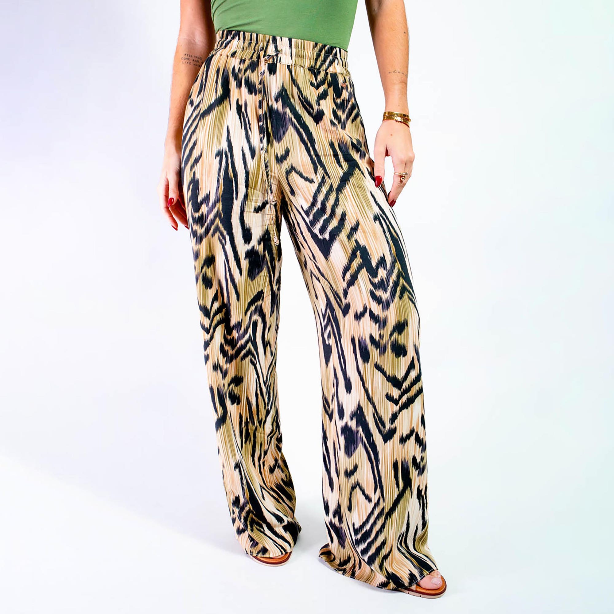 Pantalon Femme kaki