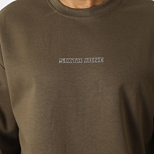 Sweat Crewneck M23332CSW Vert Kaki