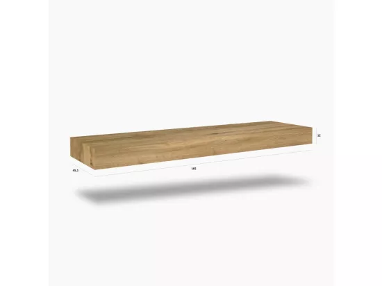 Ensemble de salle de bain 8 pièces ASTRA chêne miel