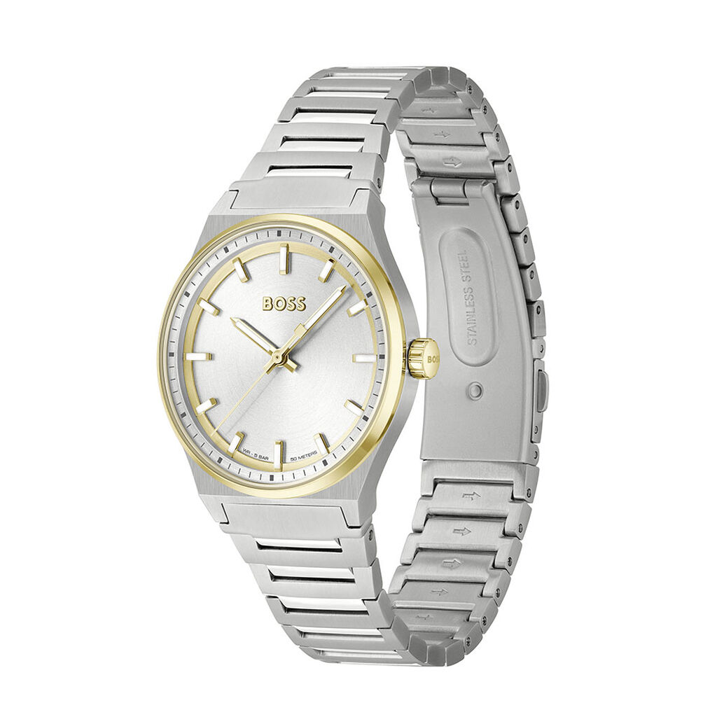 Montre Boss Candor Argenté