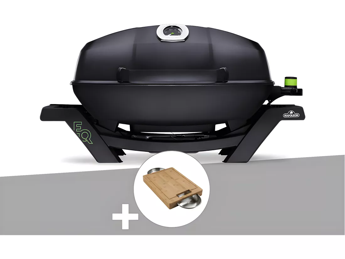 Barbecue électrique Travel Q PRO285E + Planche à découper - Napoleon