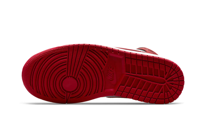 Air Jordan 1 Mid White Bred Toe - 48h Delivery