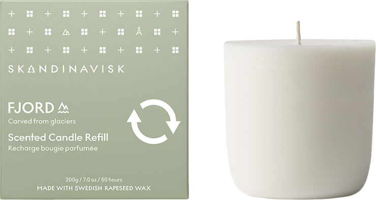 Skandinavisk FJORD Scented Candle Refill 200g