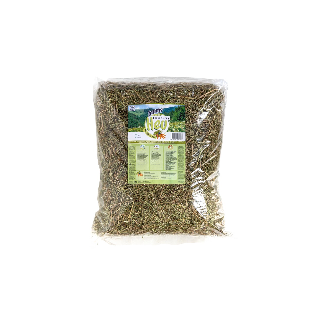Bunny FrischGras Heu Gartenglück 2 kg