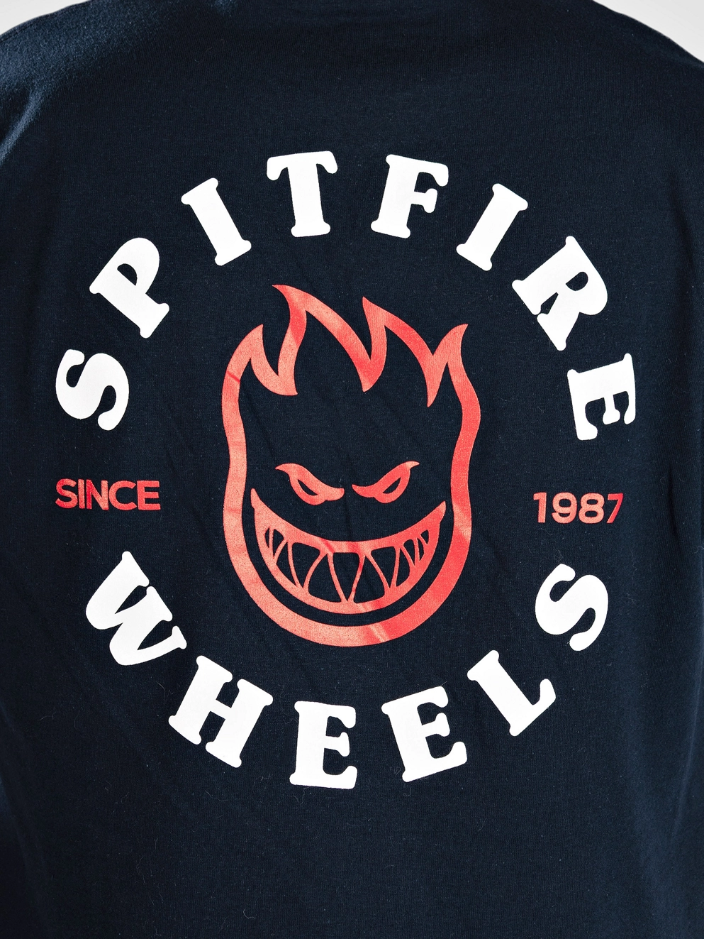 Spitfire Live To Burn Classic T-Shirt navy/red/white