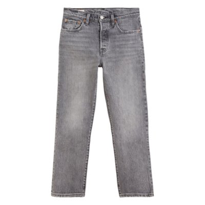 Jean femme 501 Gray Worn In LEVIS