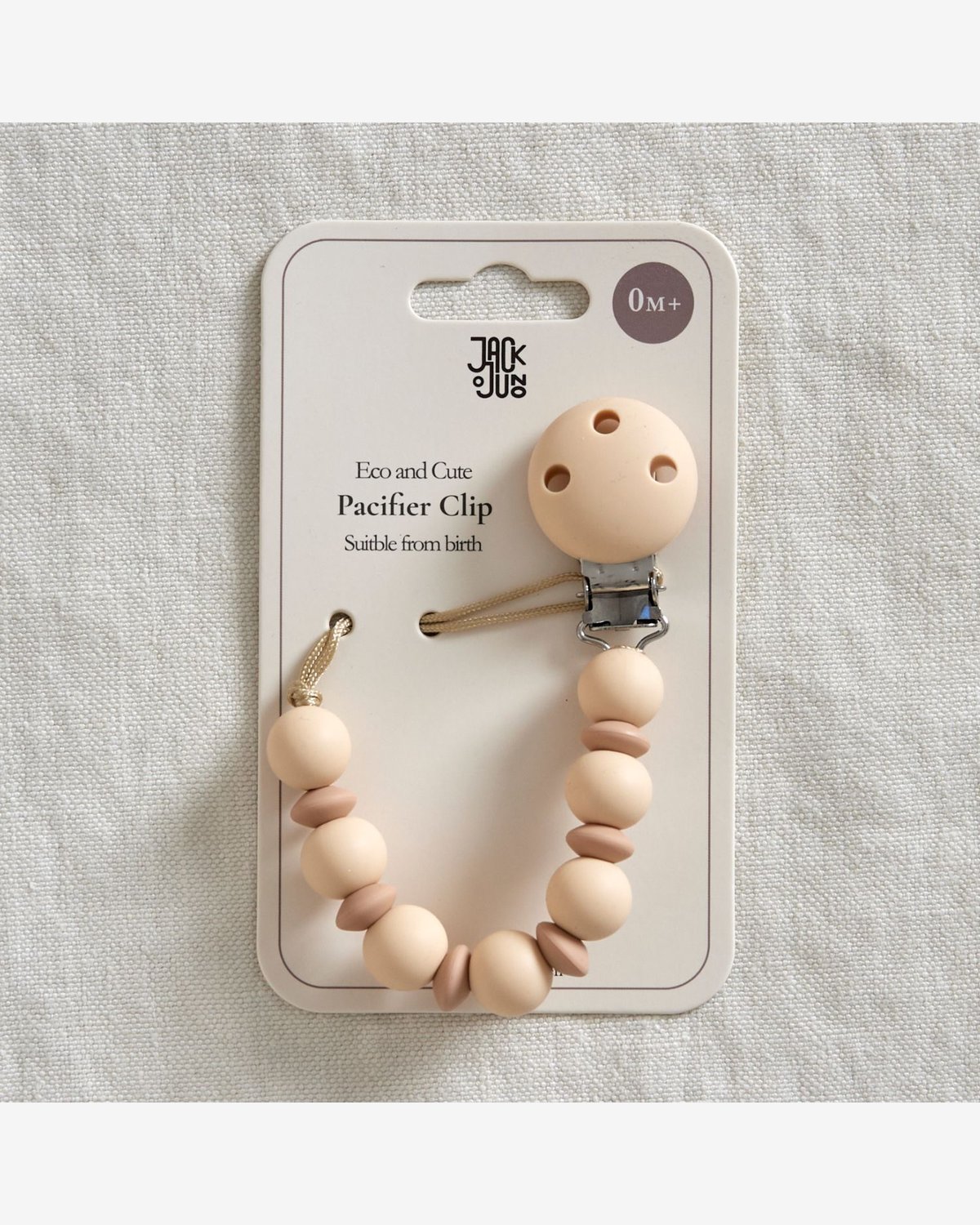 Smokkesnor med Perler – Silikon | Bubble Pacifier Clip